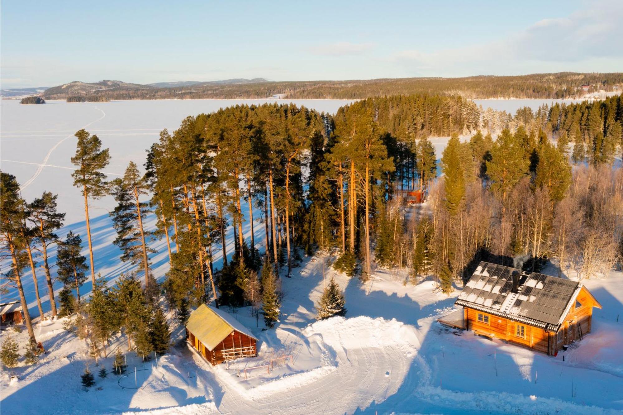 Blockhaus Am See - Komfort Umgeben Von Natur! Nalden Экстерьер фото