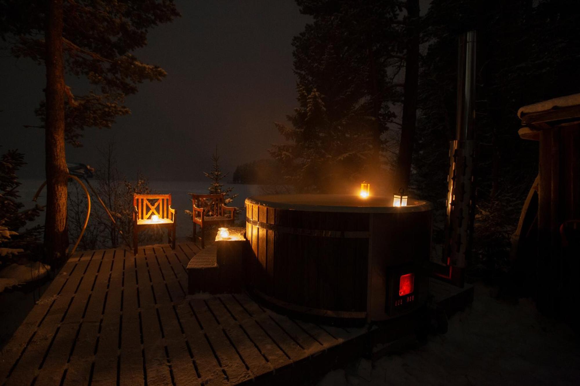 Blockhaus Am See - Komfort Umgeben Von Natur! Nalden Экстерьер фото