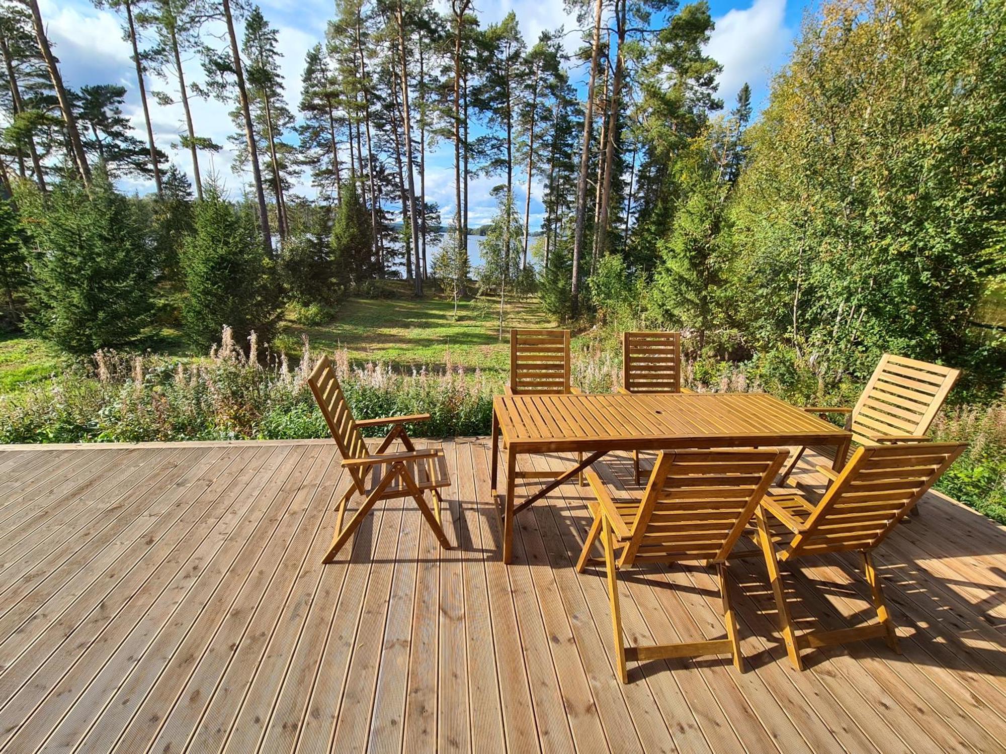 Blockhaus Am See - Komfort Umgeben Von Natur! Nalden Экстерьер фото