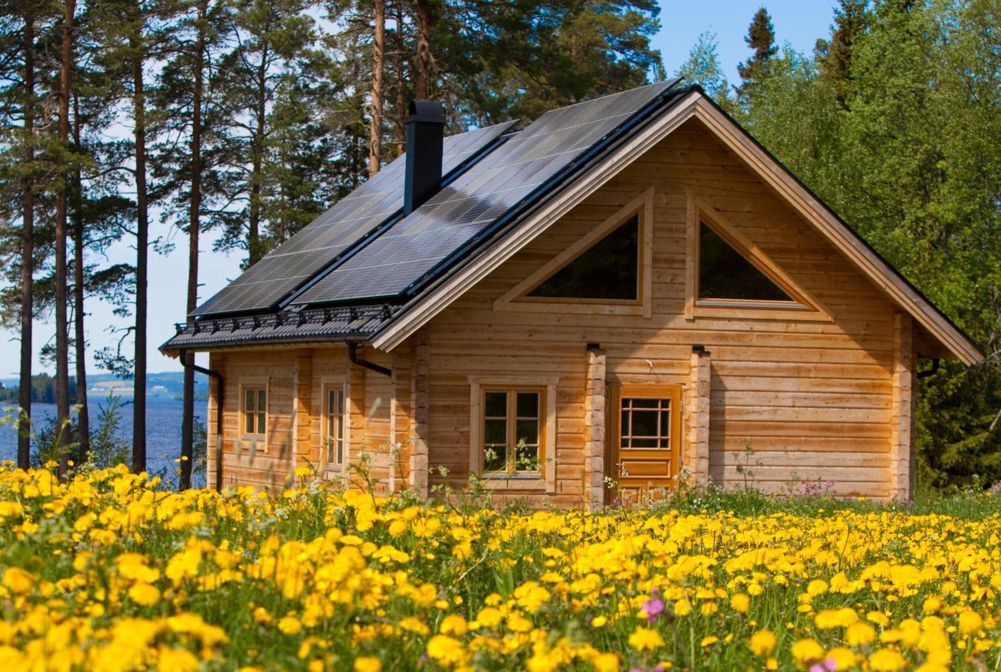 Blockhaus Am See - Komfort Umgeben Von Natur! Nalden Экстерьер фото